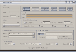 تحميل برنامج تسجيل الصوت FoxRecorder 3.5.0