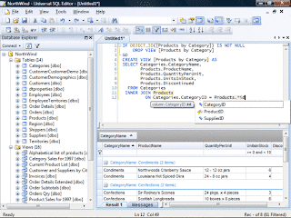 تحميل برنامج التعديل علي ملفات قواعد البيانات Universal SQL Editor 1.5.0.2