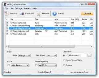 تحميل برنامج تحسين الصوت MP3 Quality Modifier