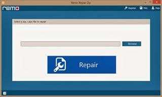 برنامج تصليح الملفات المضغوطة التالفة Remo Repair Zip