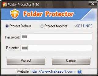 صورة من برنامج Folder-Protector
