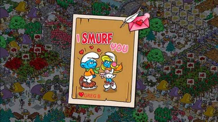 صورة من لعبة Smurfs' Village