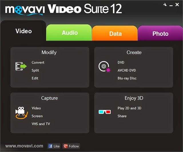 برنامج موفافي Movavi Video Suite 12.2 تحرير فيديوهات