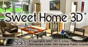 برنامج رسم وتصميم المنزل Sweet Home 3D لجميع أنظمة التشغيل