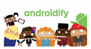 Androidify تطبيق عمل شخصيات كارتونية أندرويد Avatars
