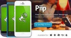Piip برنامج محادثة نصية بديل لبرنامج ال واتس اب Whatsapp