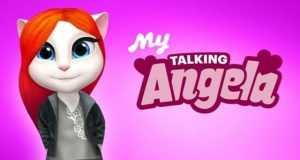 لعبة القطة المتكلمة My Talking Angela للأندرويد
