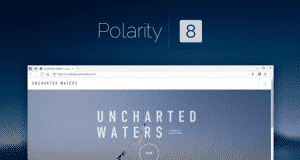 تحميل Polarity 8.3.7 أسرع وأخف متصفح يحتوى على مانع للتبع والإعلانات