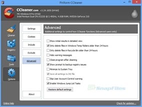 أحدث إصدار من برنامج سى سى كلينر لتنظيف وتسريع الكمبيوتر CCleaner 5.36.62784