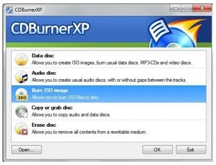 CDBurnerXP برنامج مجانى لحرق الأسطوانات والديفيدى والبلوراى والأيزو أحدث إصدار 4.5.8.68322