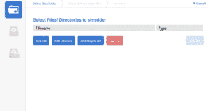 تحميل برنامج FileWing Shredder لإزالة البيانات