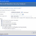 تحميل برنامج Microsoft Baseline Security Analyzer