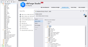 تحميل برنامج dbForge Studio for MySQL