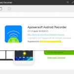 تحميل برنامج Apowersoft Android Recorder