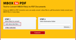 برنامج SoftTweak MBOX to PDF لتحويل الملفات
