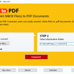 برنامج SoftTweak MBOX to PDF لتحويل الملفات
