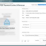 برنامج PDF Password Locker and Remover