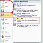 تحميل برنامج Microsoft Save as PDF or XPS
