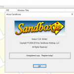 تحميل برنامج Sandboxie