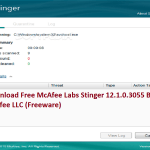 تحميل برنامج McAfee Labs Stinger