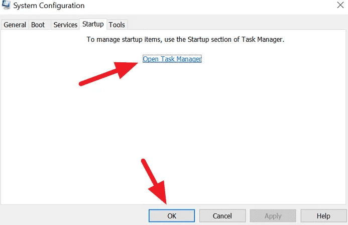 حل مشكله تعطل Task Manager أو يتجمد عند بدء التشغيل في نظام Windows 10