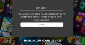 إصلاح رمز خطأ Roblox 523 في نظام التشغيل Windows 11/10