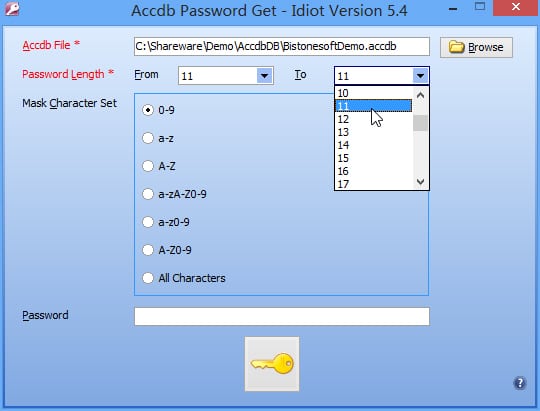 Accdb Password Get