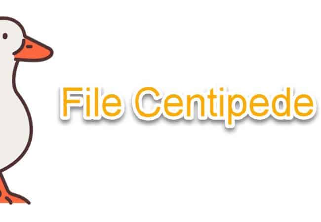 File Centipede مدير الملفات