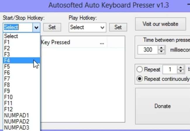  Auto Key Presser